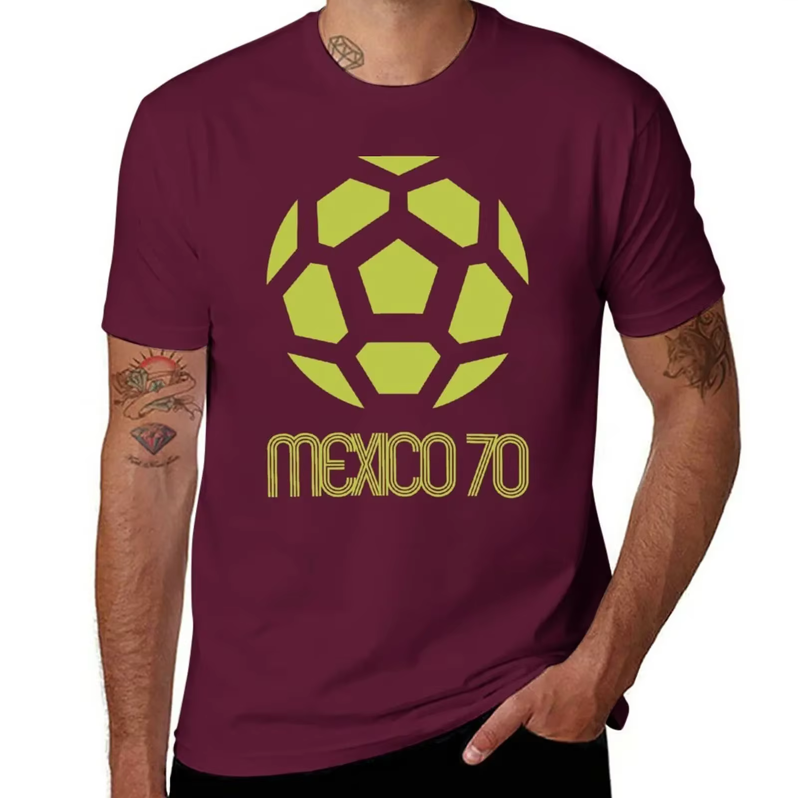 T-shirt graphique surdimensionné pour hommes, haut d'été graphique, vêtements mignons, nouveau-mexiq