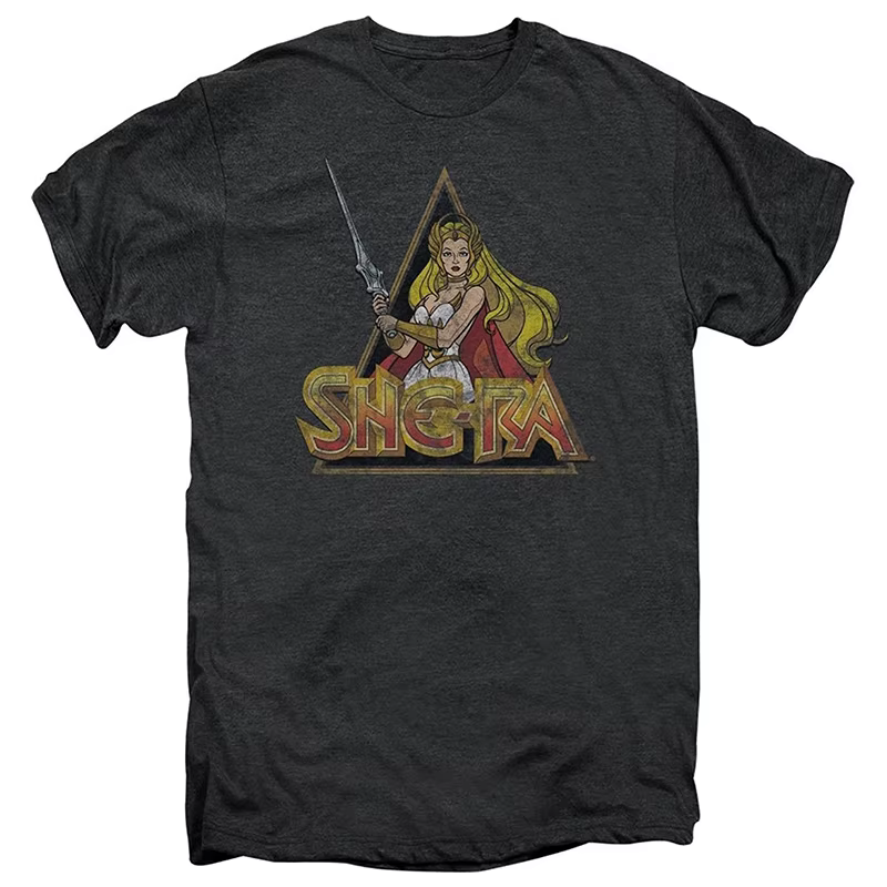 T-shirt pour hommes et femmes, She-Ra Princess Of Power, dessin animé She-Ra Prism, pour adultes, hu