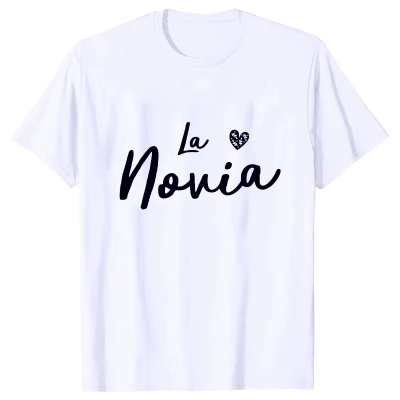 T-shirt Team Bride pour filles espagnoles, T-shirt de séparation pour future mariée, T-shirts de fêt