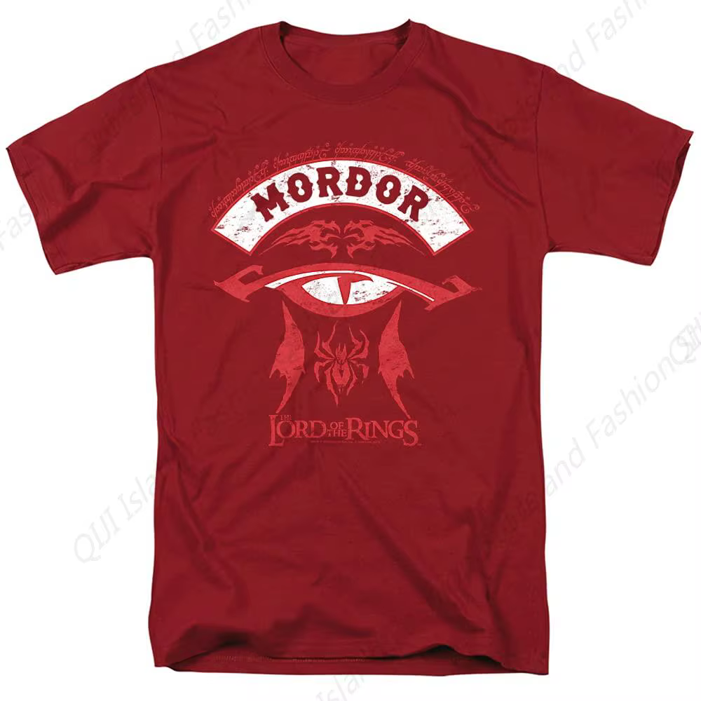 T-shirt du Seigneur des Anneaux Mordor pour Adulte, Unisexe