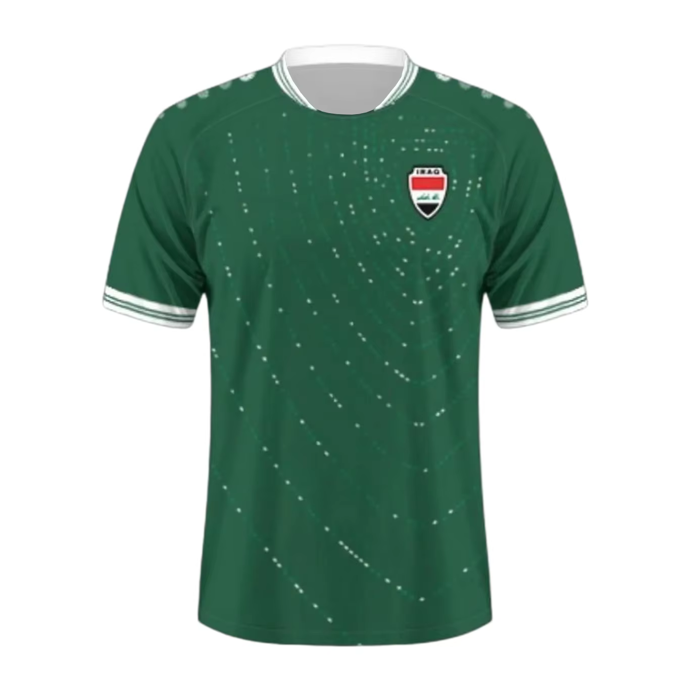 Maillot de football d'été 2026 pour supporters d'Irak – T-shirt à manches courtes 3D pour adulte, id
