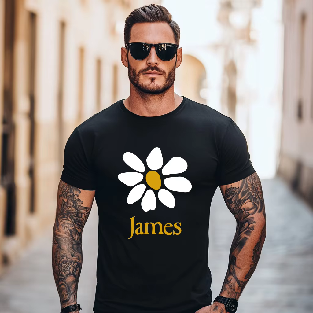 James-T-shirt à manches courtes et col rond pour hommes, Indie Band Come Home, QuerBooth Sit Down Fr