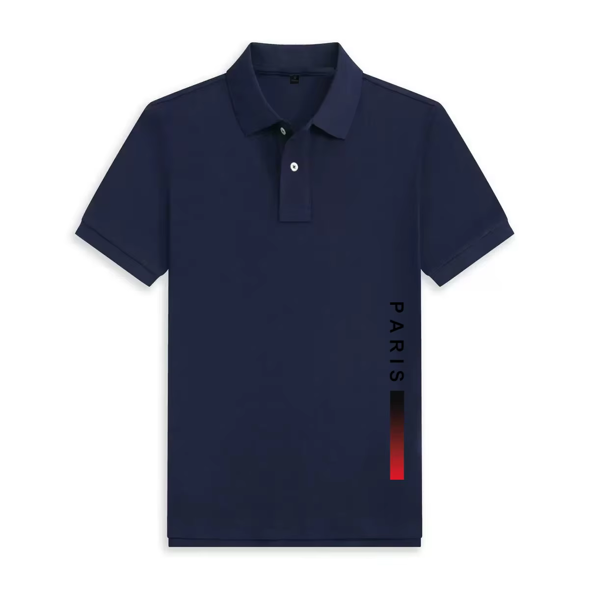 Nouveaux imprimés design Paris, polo décontracté pour homme, respirant et confortable, t-shirt à man