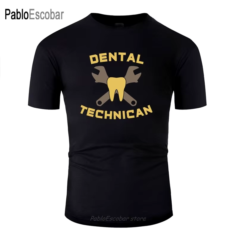 T-shirt de technicien dentaire pour hommes, t-shirt pour hommes, faire des dents, être un technicien