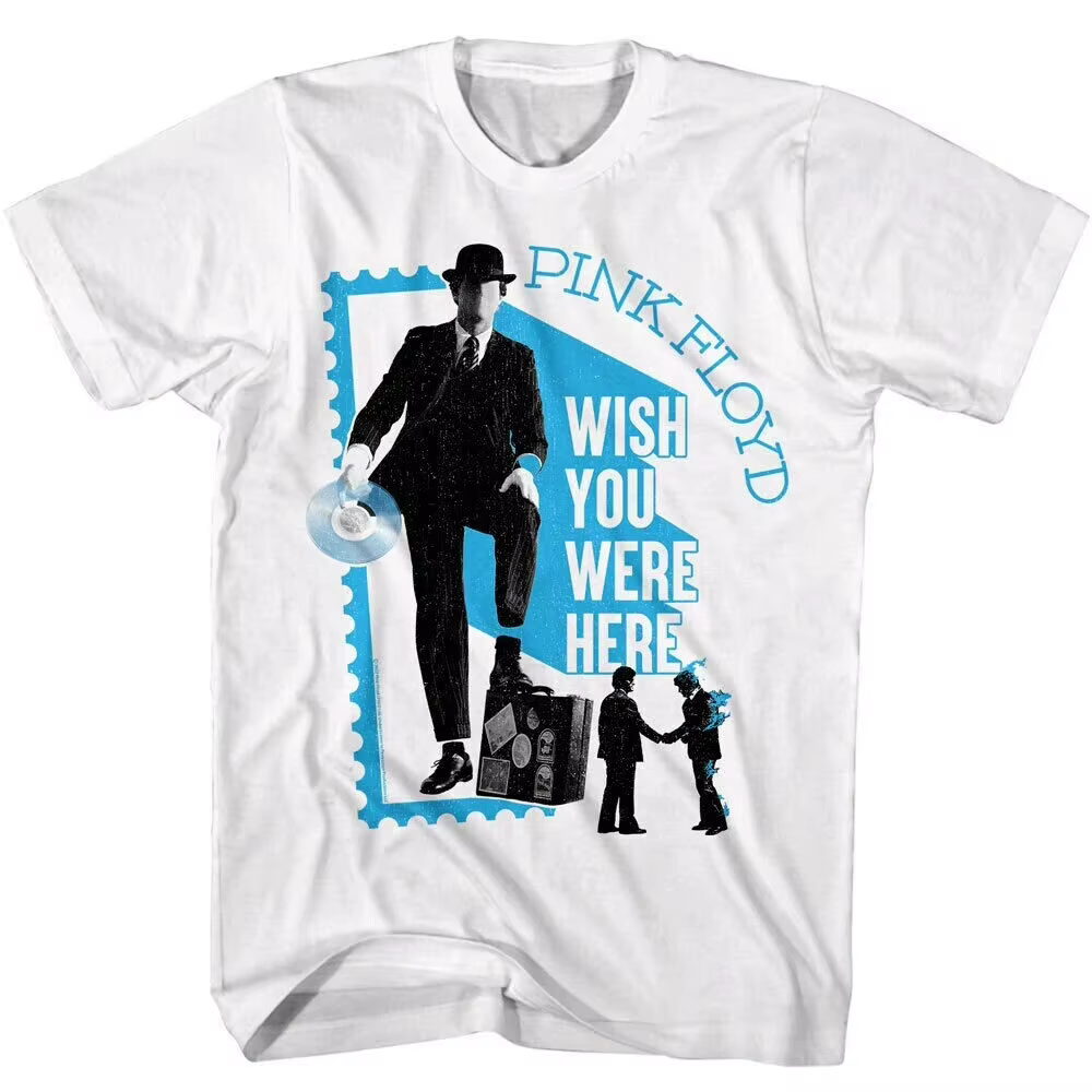 T-shirt PINK FLOYD Faceless Plugger Poster Rock, t-shirt d'été ample et respirant pour hommes et fem