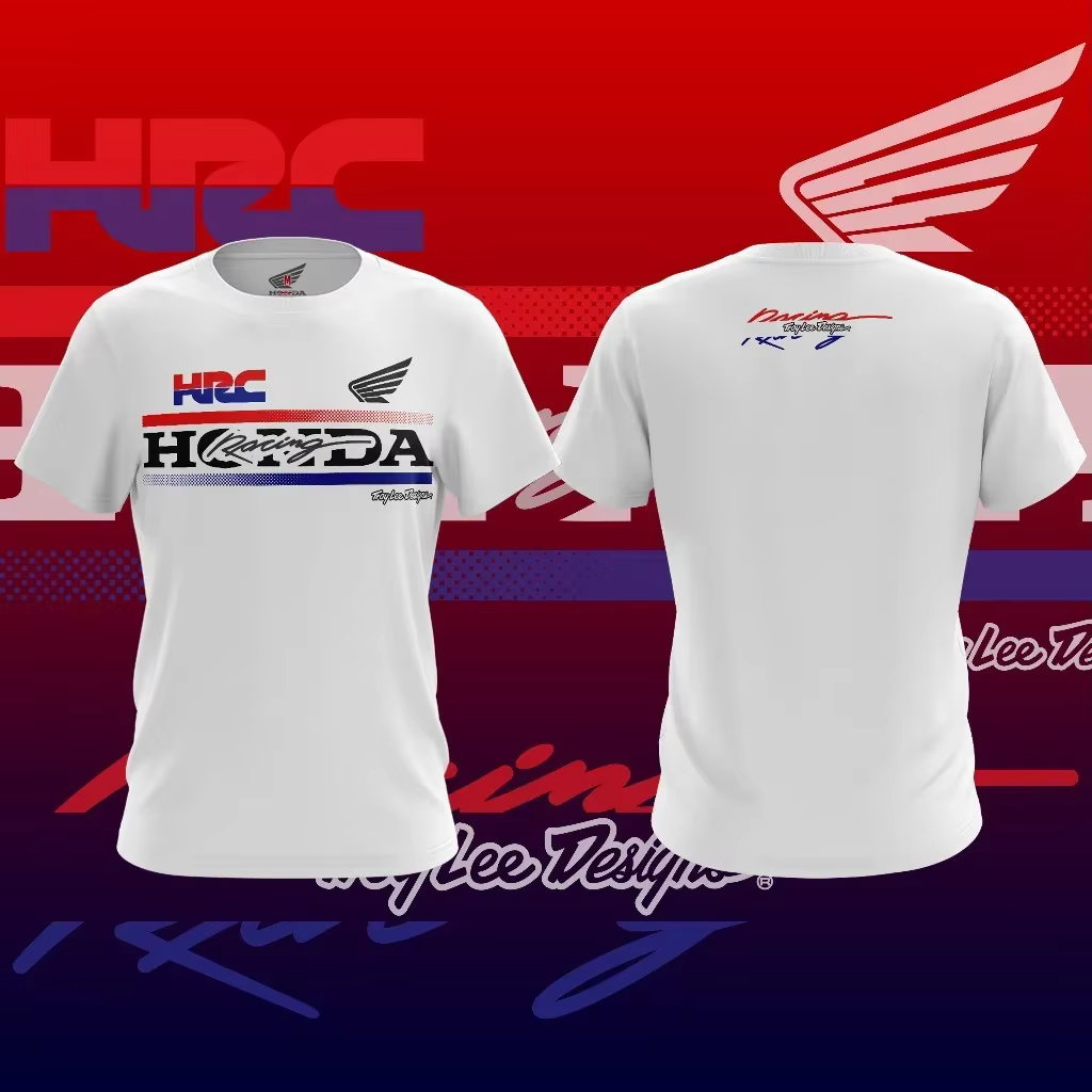 T-shirt de course Honda HRC - Un t-shirt de course de style MotoGP conçu spécifiquement pour les fan
