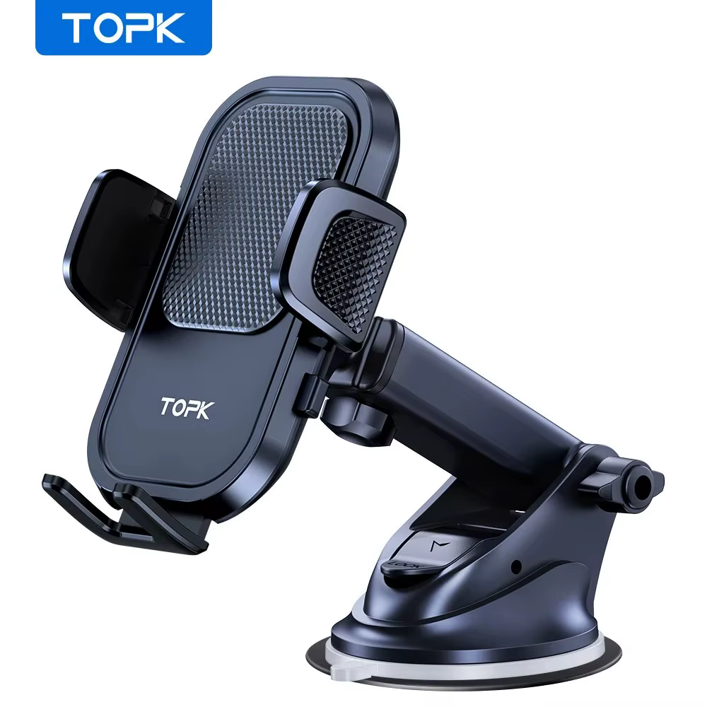 TOPK-Support de téléphone de voiture pour iPhone, aspiration injuste, tableau Prada, accessoires aut