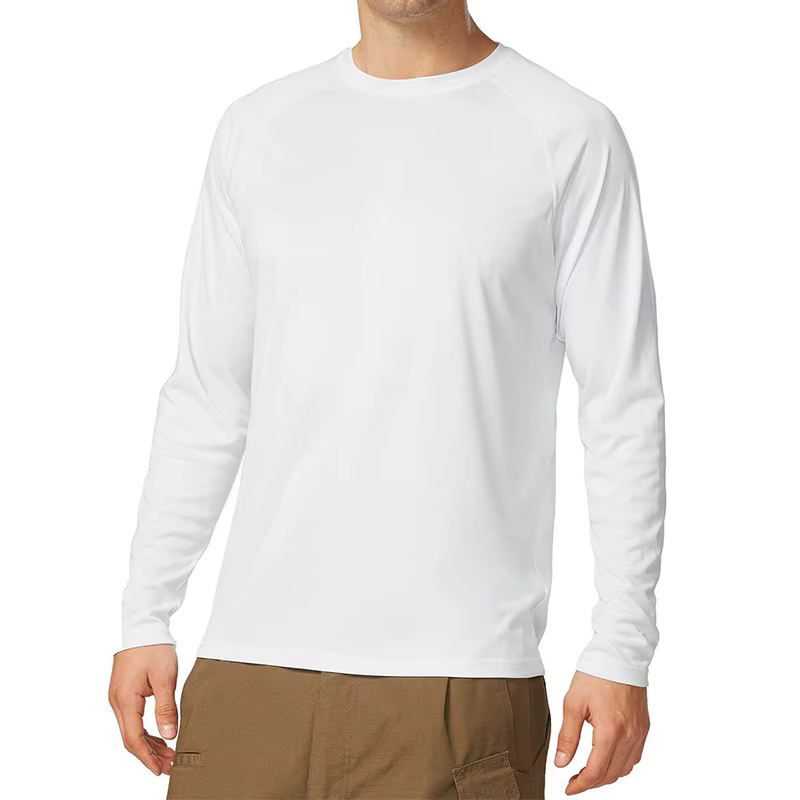 Chemises pour hommes chemises de Protection solaire Uv Spf Upf 50 + hauts extensibles à manches long