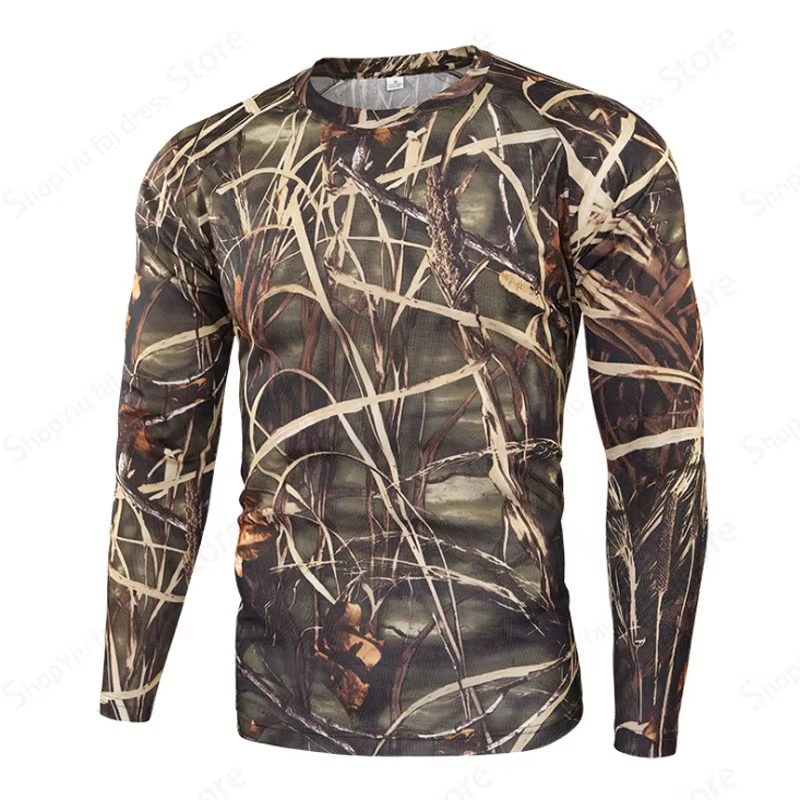 T-shirt à manches longues pour hommes impression de Camouflage 3d t-shirts graphiques hommes femmes