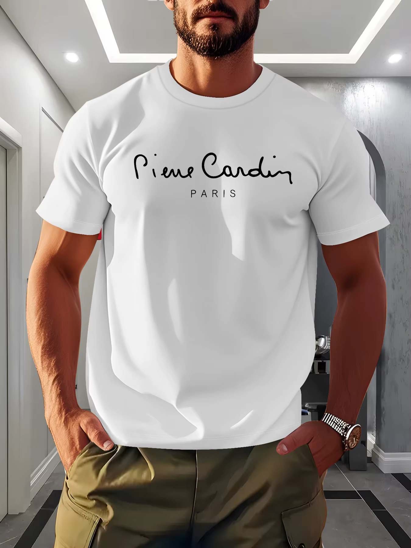 T-shirt à manches courtes respirant et à séchage rapide 2026, col rond, haute qualité