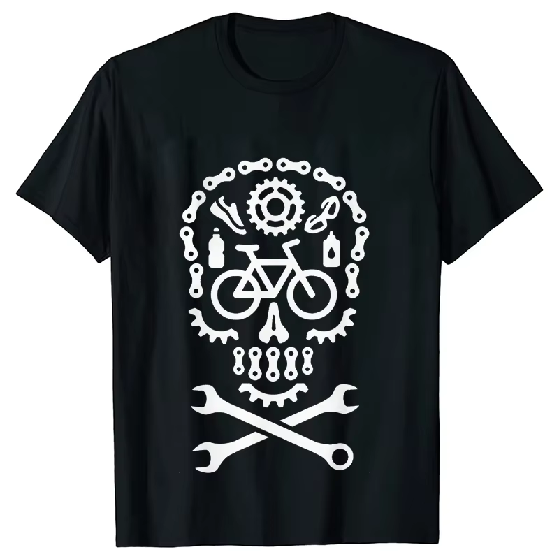 T-shirt de cyclisme à manches courtes pour homme, vêtement unisexe, humoristique, à la mode