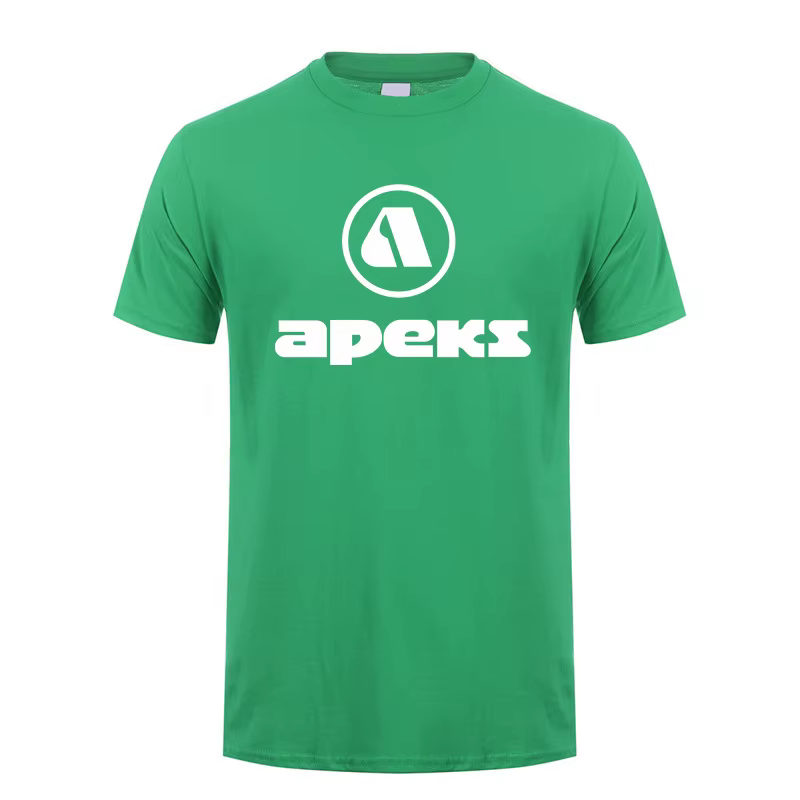 Apeks t-shirt hommes femmes coton Cool T-shirts col rond Streetwear homme vêtements surdimensionné h