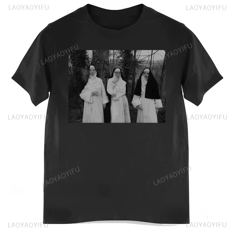 T-shirt en coton avec collier croisé pour hommes, chemise graphique sexy, mode de rue rétro, t-shirt