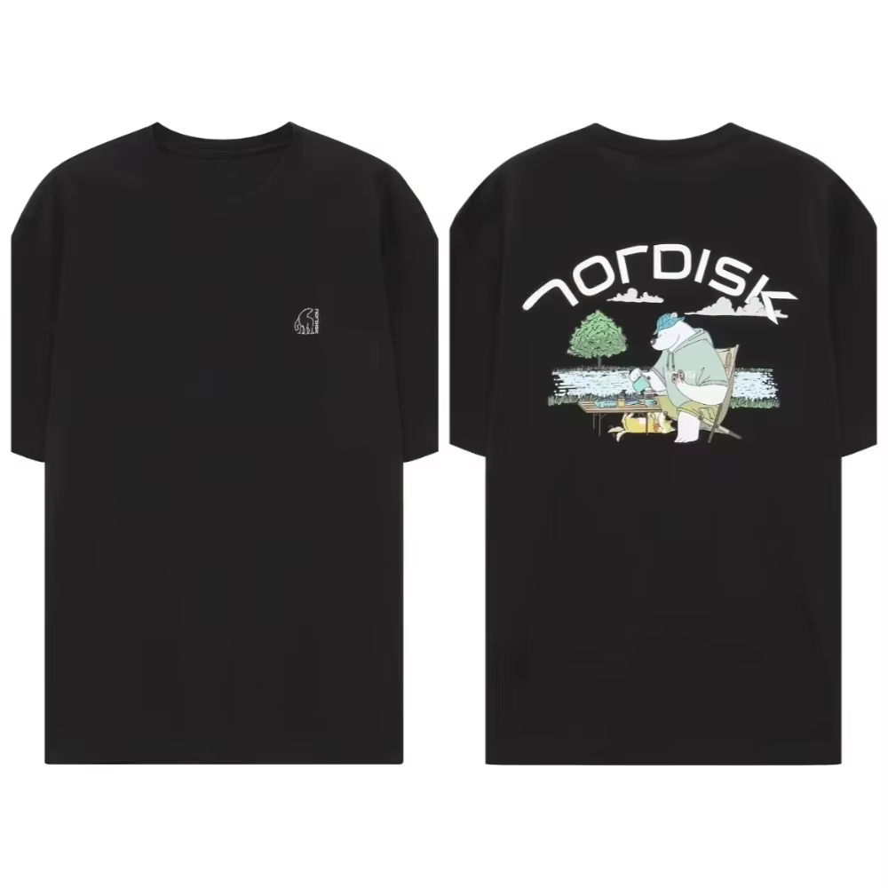 T-shirt à manches courtes col rond imprimé motif décontracté pour hommes et femmes, collection été 2