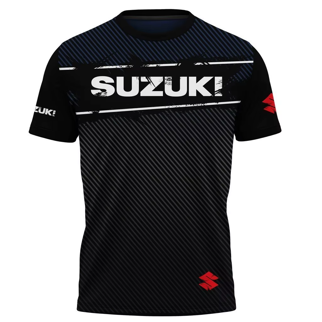 T-shirt pour homme Suzuki 2026, imprimé 3D, mode, été, sport quotidien, fitness, séchage rapide, res