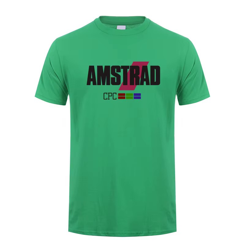 Amstrad CPC T-shirt été hommes à manches courtes Cool haut coton programmeur T-shirt homme vêtements