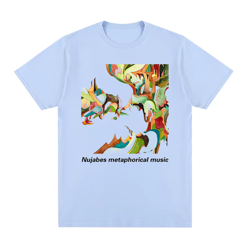 T-shirt homme et femme, en coton, avec musique métaphorique, nouvelle volatilité, nouveauté