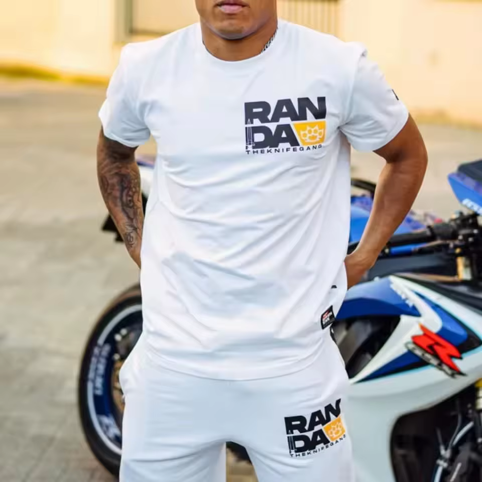 RANDA OFFENSIVE THE KNIFE GANG T-Shirt pour hommes, Streetwear décontracté, Hip Hop, imprimé graphiq