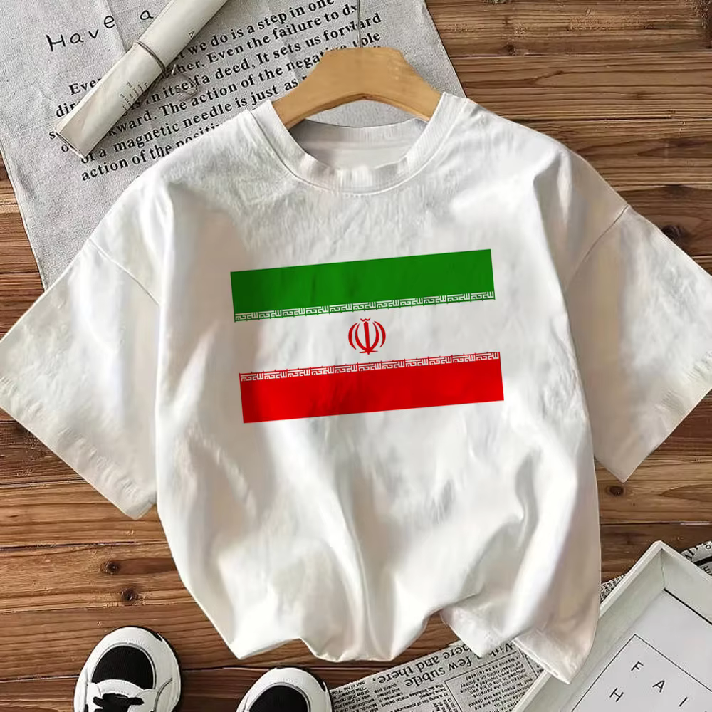 T-shirt Iran pour femme, motif Pastel, kawaii, respirant, esthétique, Punk, Pop Culture, tendance, g