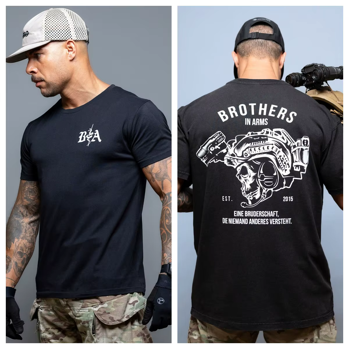 Brothers in Arms _ T-shirt respirant - Convient pour les vêtements de sport en pur coton