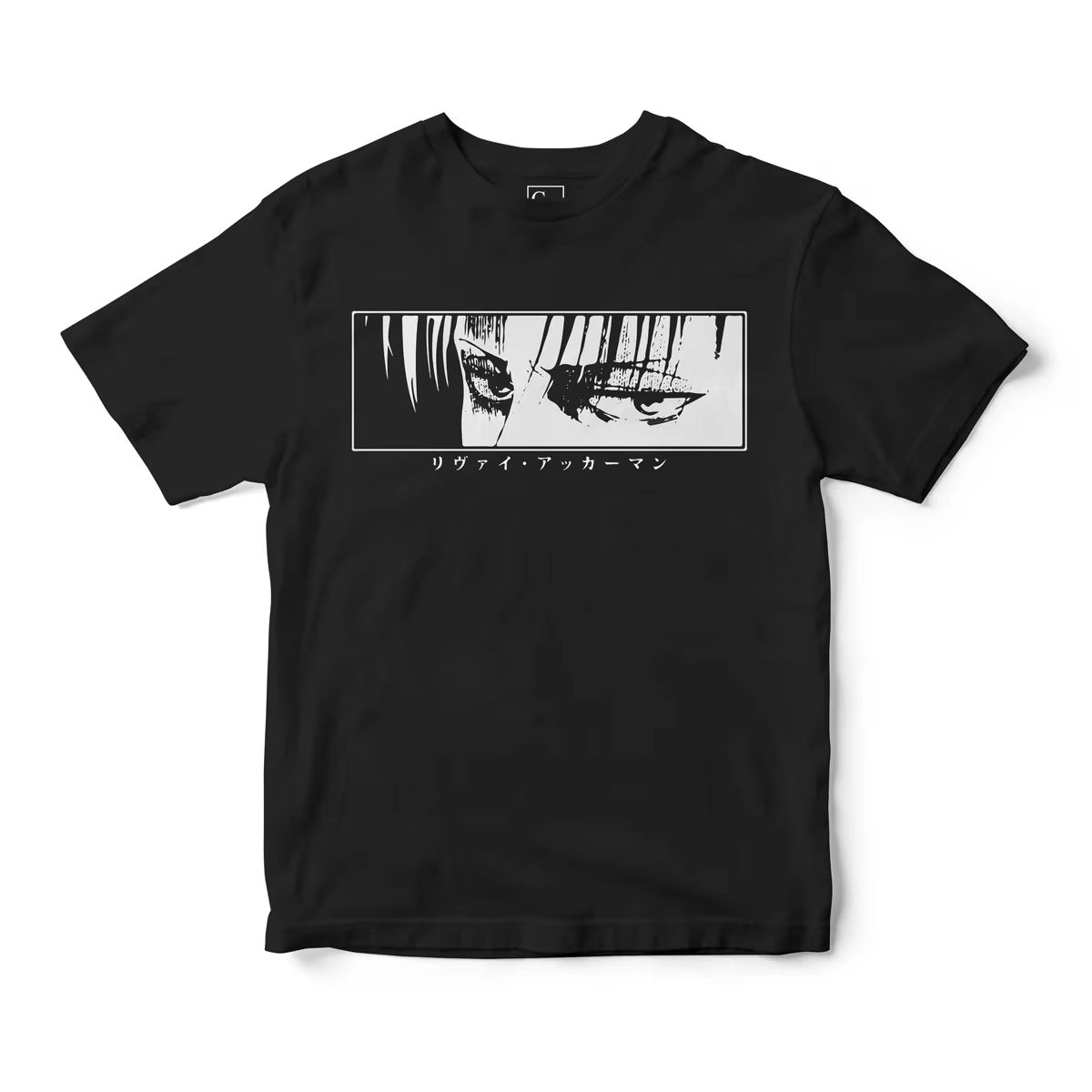 T-shirt de sport à manches courtes pour hommes et enfants, Attack on Titan Levi Ackerman, vue de prè