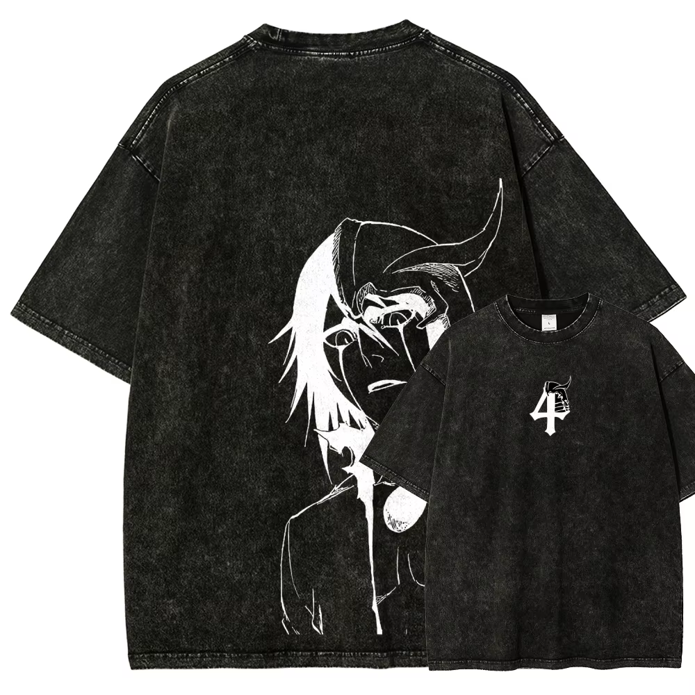 T-shirt délavé tendance, nouveau modèle, vêtements personnalisés, style rétro, streetwear, pour coup