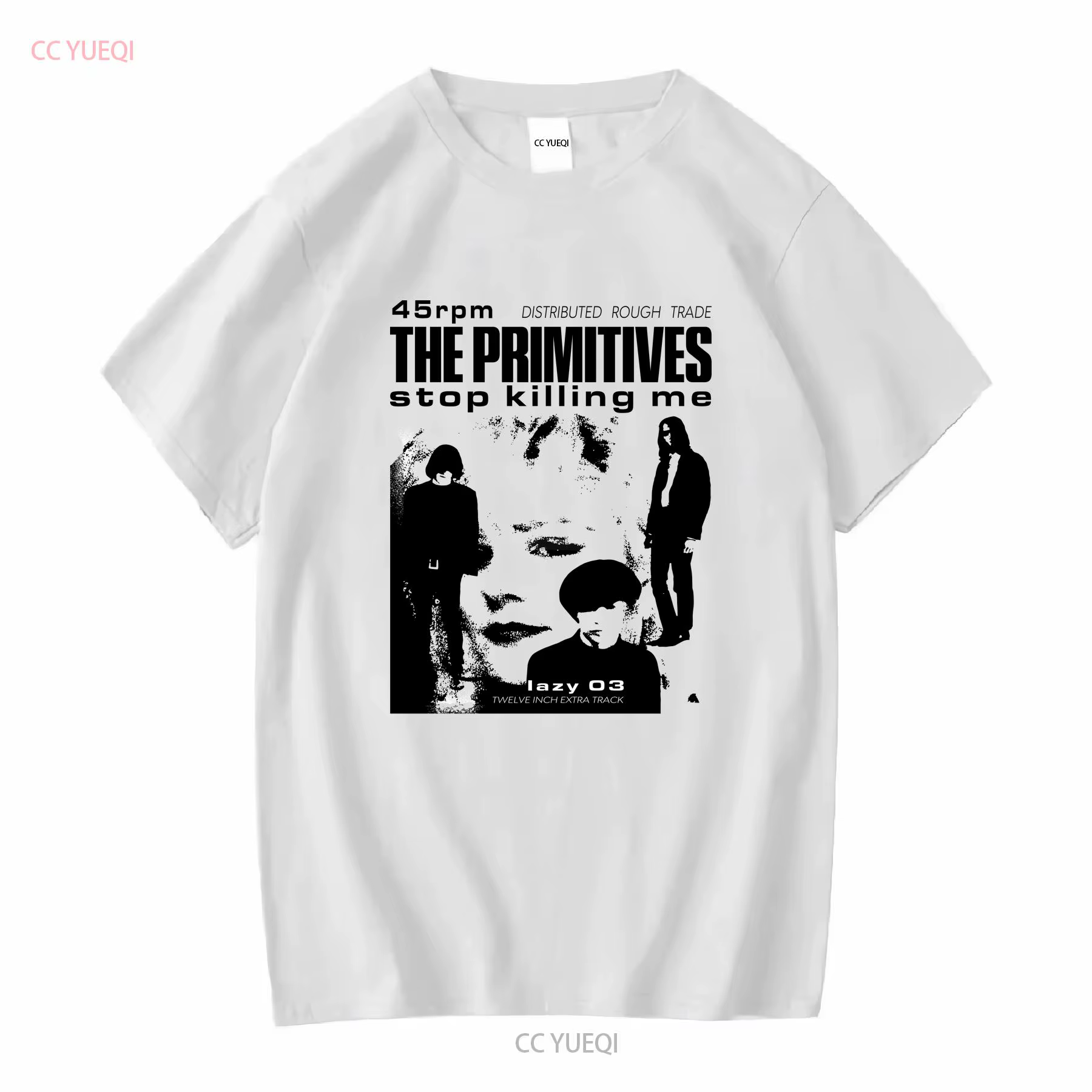 T-shirt manches longues ou courtes, Vintage, les PRIMITES Stop Killing Me, Promo du tournée des anné