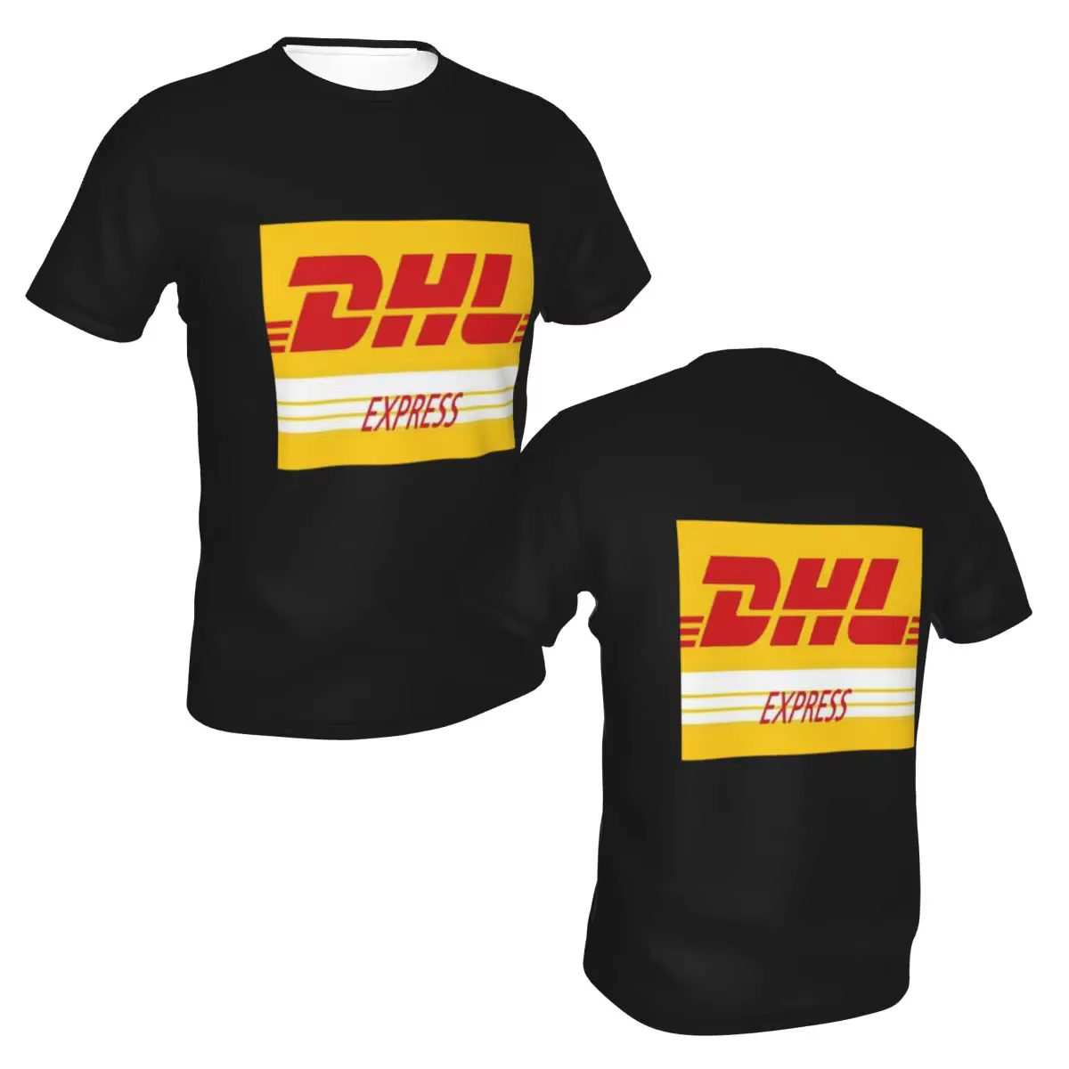 Global Express DHL T-shirt pour hommes, t-shirts en coton, t-shirts à col rond court, vêtements d'ét