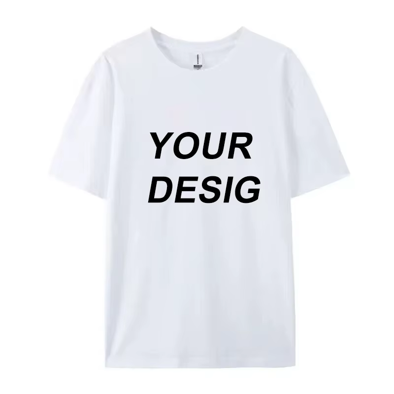 Personnalisé votre propre conception T-shirt femmes personnaliser votre impression Photo Logo T-shir