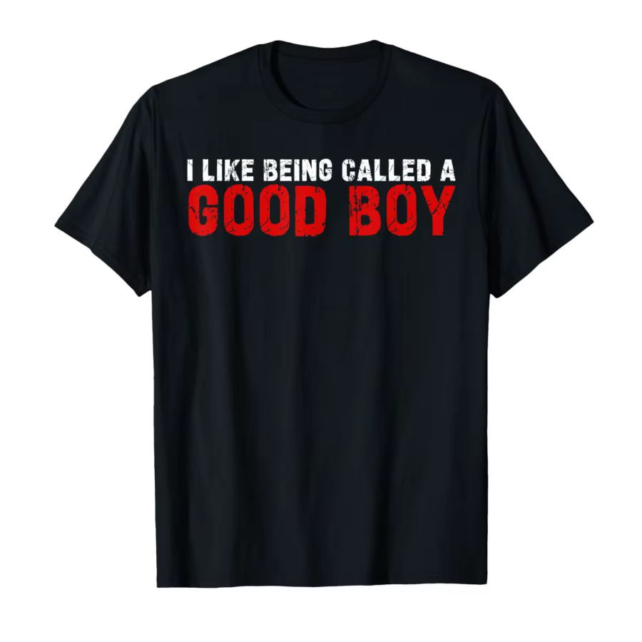 J'aime être appelé un bon garçon Brainrot drôle Gen Alpha T-shirt hommes femmes 100% coton t-shirts 