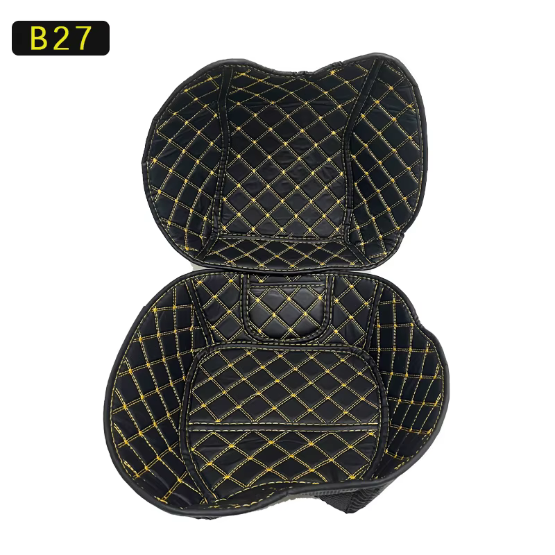 Doublure de coffre de chargement arrière de moto, boîte à bagages, conteneur intérieur, tapis de dou