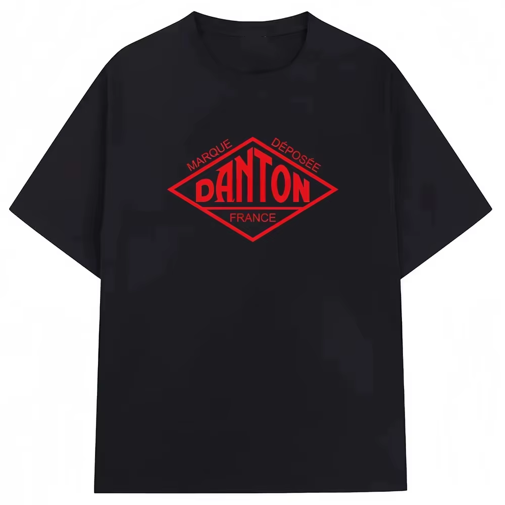T-shirt en coton blanc classique avec logo, tendance urbaine et décontractée, pour homme et femme, s