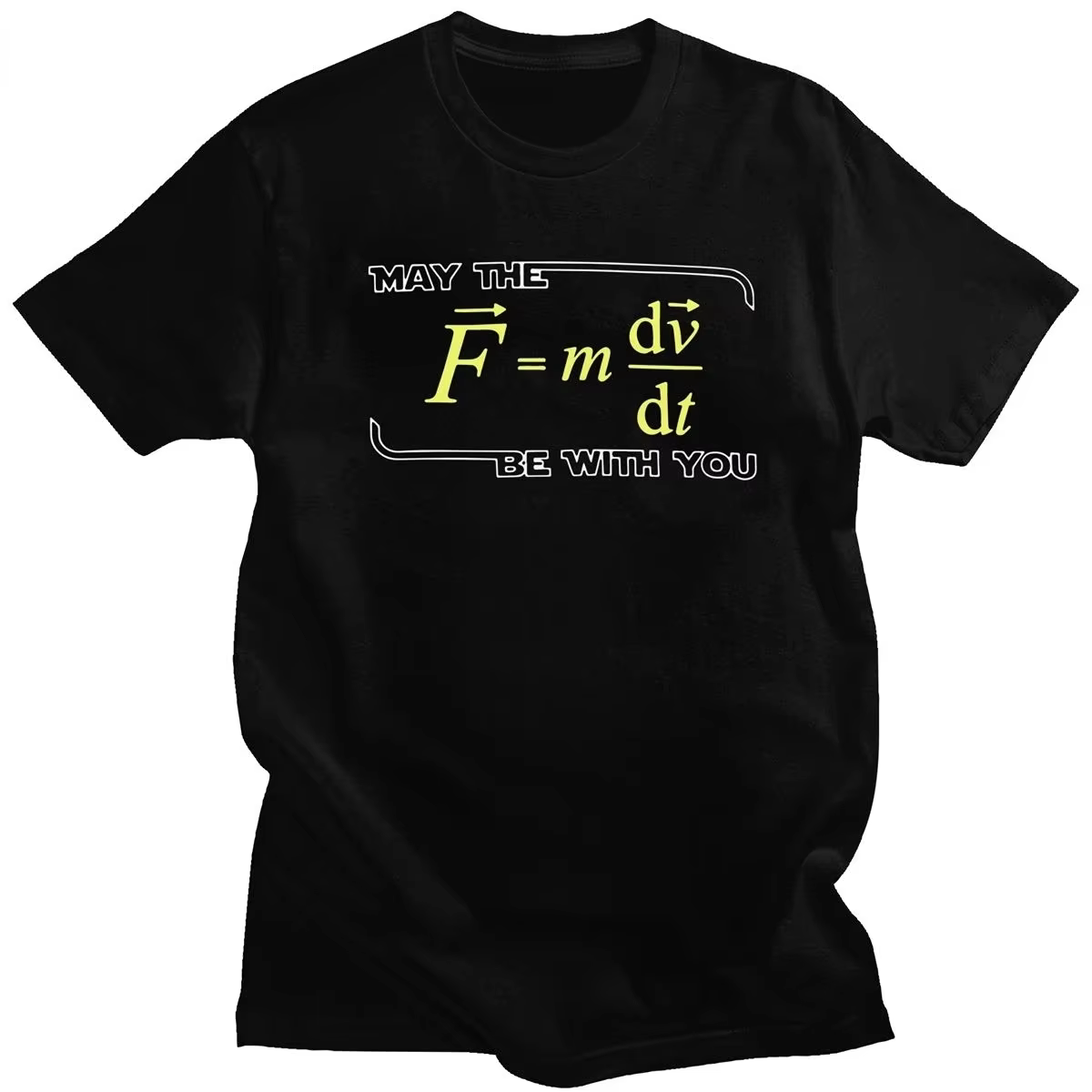 T-shirt unisexe humoristique avec symboles mathématiques et de physique, nouvelle collection été 202