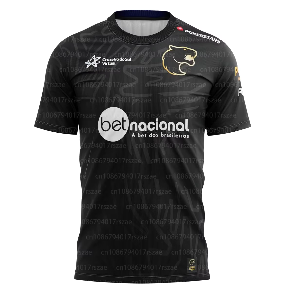 Future Is Black FURIA – uniforme de l'équipe, vêtements pour hommes, T-shirt de sport de saison 24 p