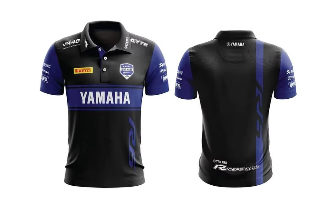 Nouveau t-shirt de course moto cross-country pour hommes, imprimé en 3D, de la marque Yamaha, à séch