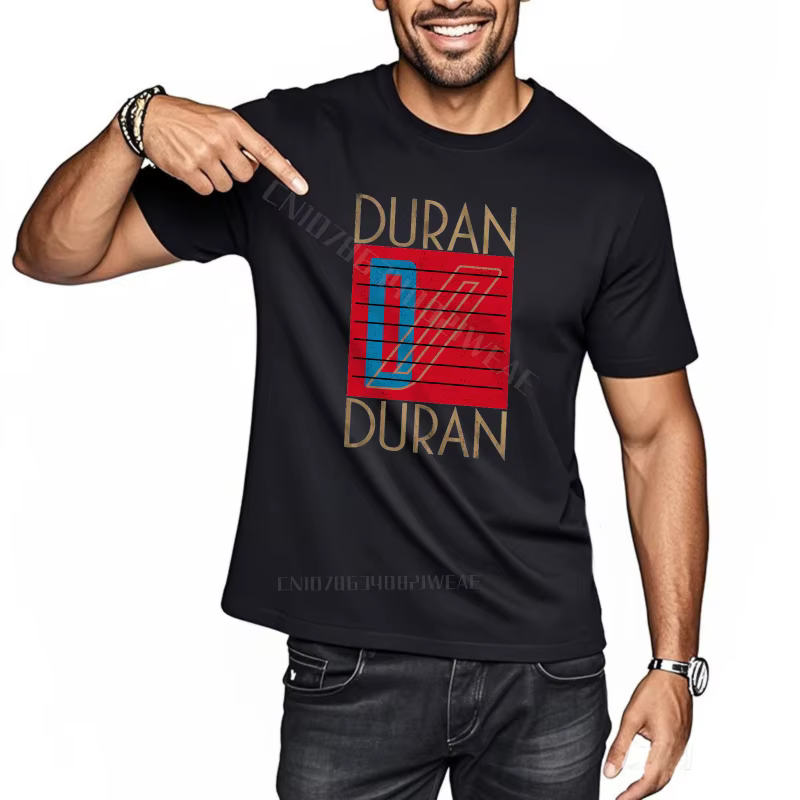 Homme t-shirt à manches courtes grande taille t-shirt Duran Duran Logo Design séchage rapide grande