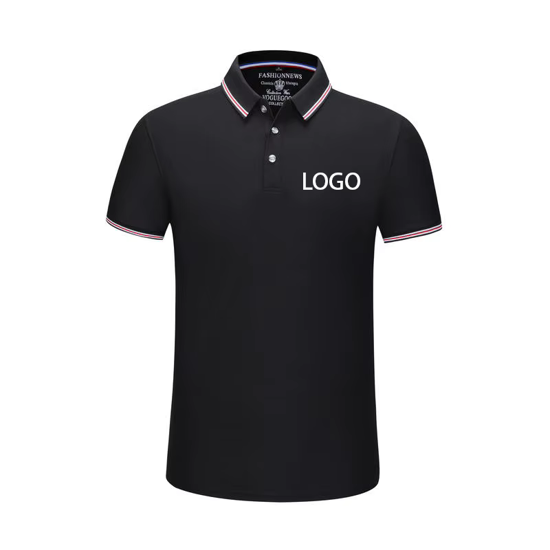 Polos d'été pour hommes et femmes, Logo personnalisé brodé imprimé, vêtements en Polyester, Design d