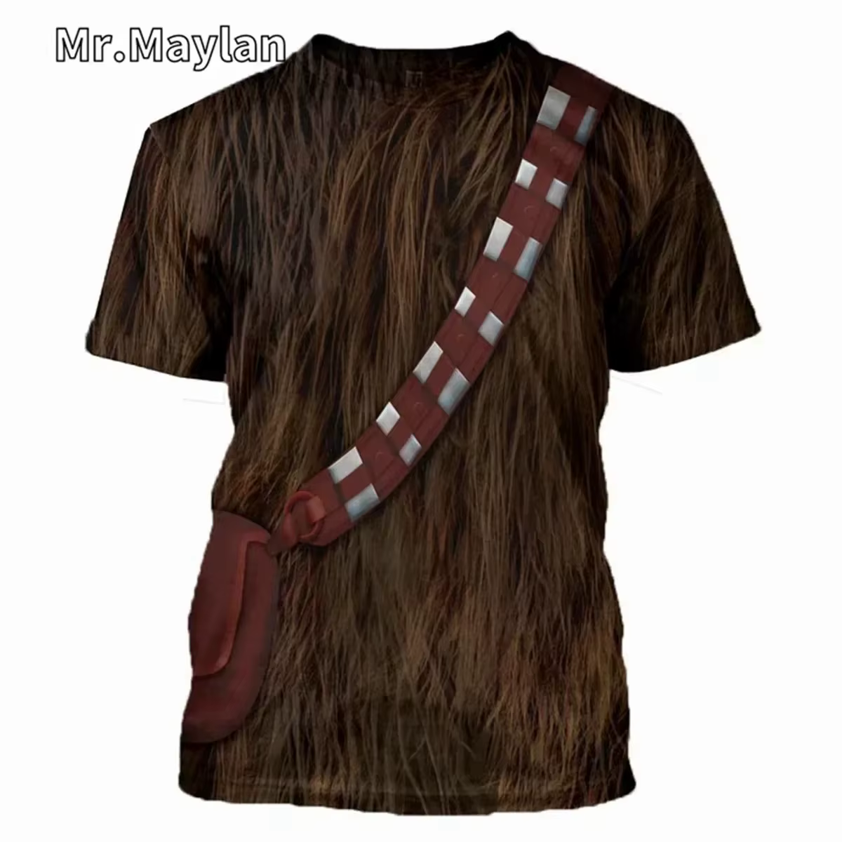 T-shirt de cosplay Darth Vader, imprimé 3D intégral, t-shirt pour homme, nouvelle mode, manches cour