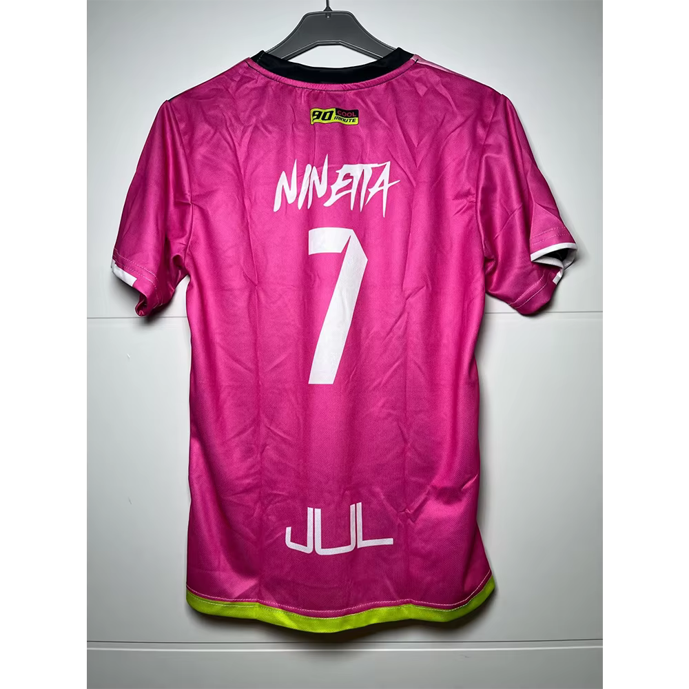 Nouveau Maillot JUL T-shirt été jeunesse respirant et séchage rapide formation Football chemises uni