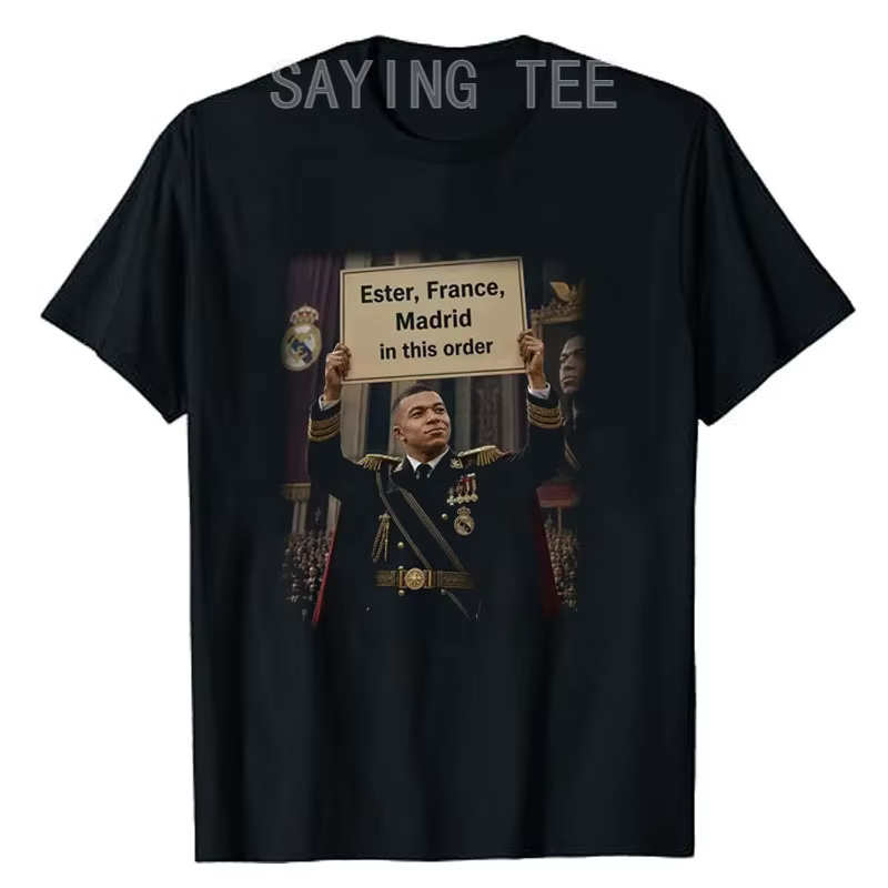 T-shirt Mbappé DICTATEUR – Meme drôle France Football # 10 T-shirts pour hommes et femmes, t-shirt d