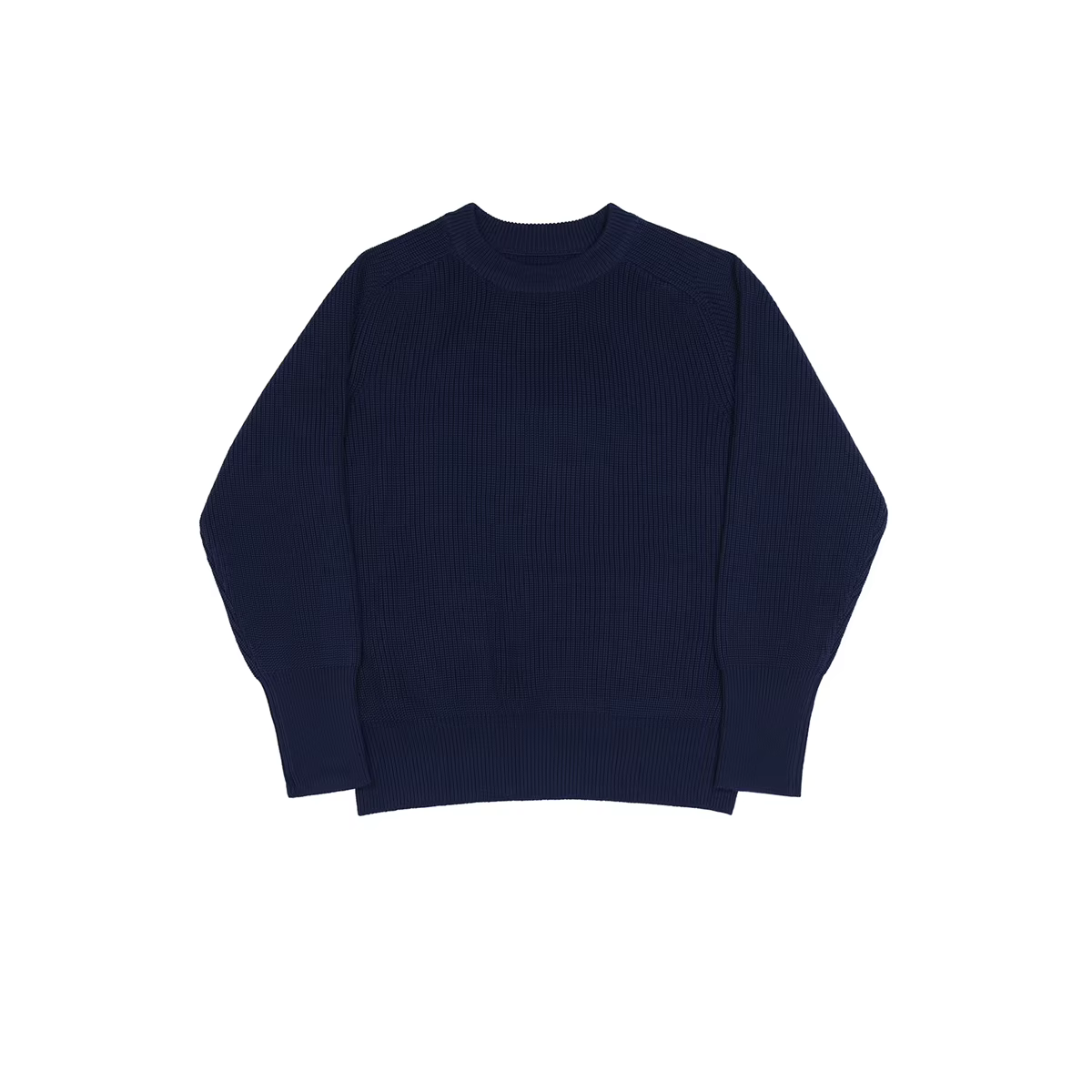 Pull classique à manches Raglan et col rond pour homme, pull tricoté en mélange de laine, Style Vint