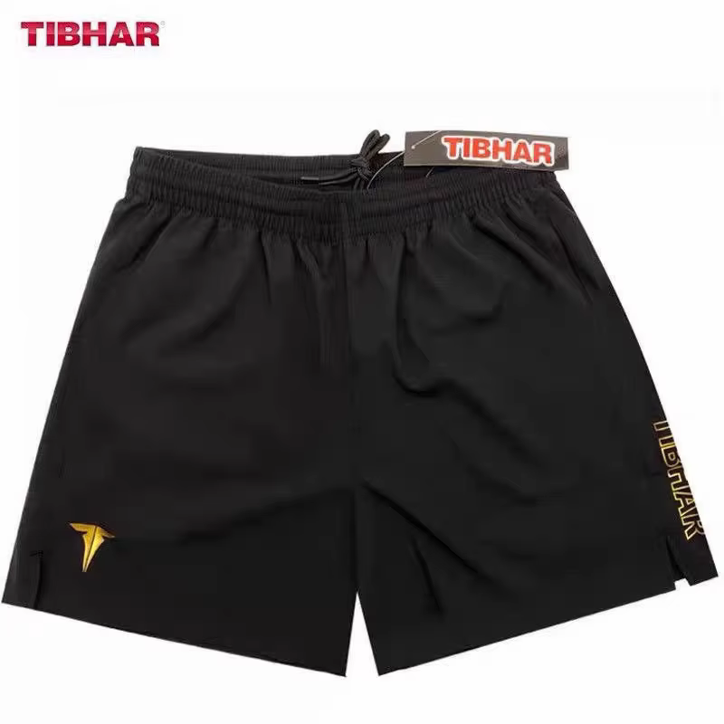 T-shirts à manches courtes tibhar, vêtements de sport, vêtements de tennis de table, vêtements de ba