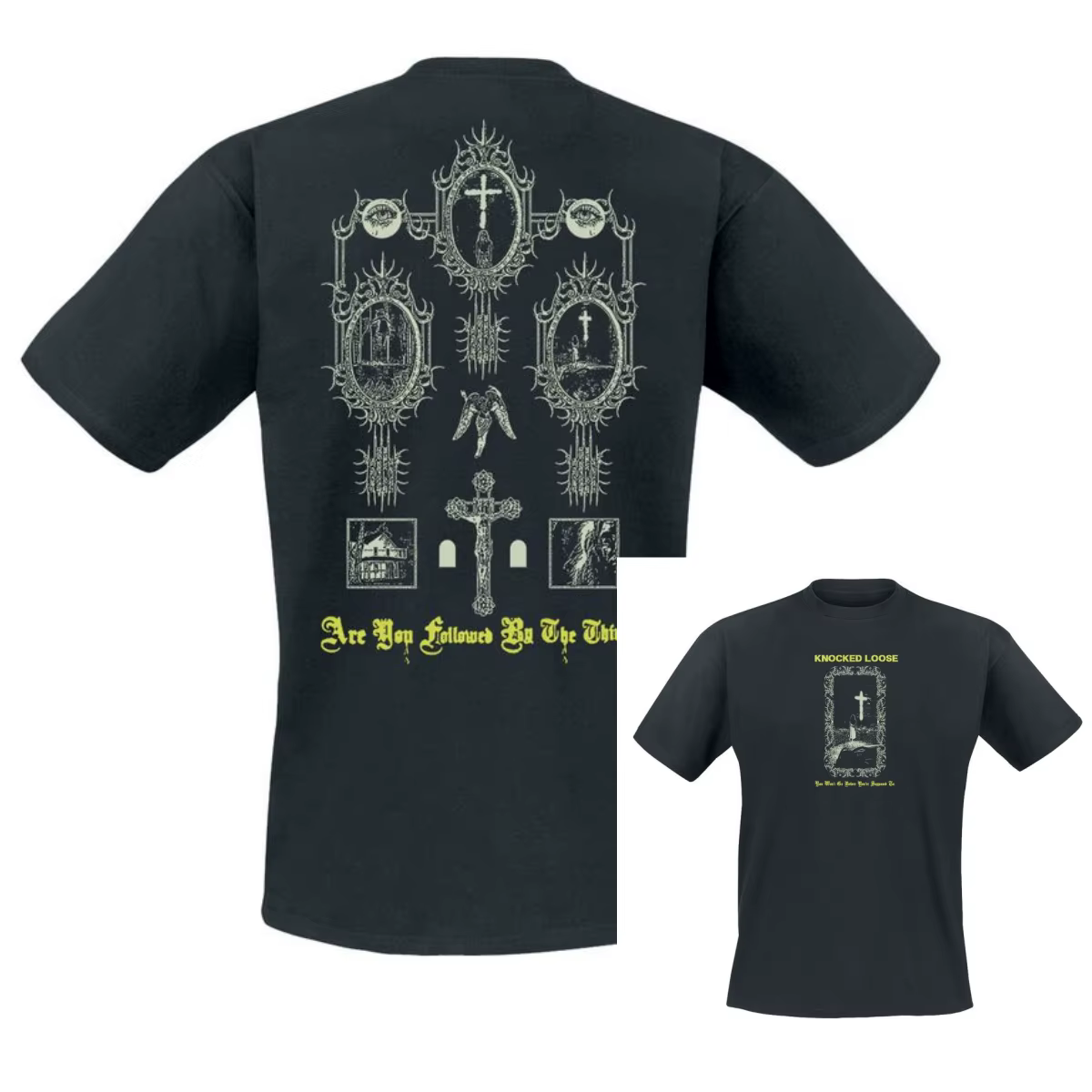 Deadringer Knocked Loose T-Shirt Homme Femme Vintage Metal Rock Band Graphic Tee 100% Coton Summer S