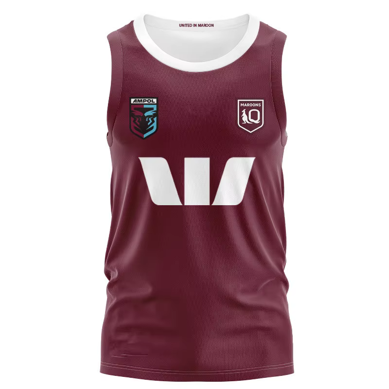 2026 Australie QLD Maroons rugby JERSEY shorts gilet veste homme femmes rugby chemise à capuche t-sh