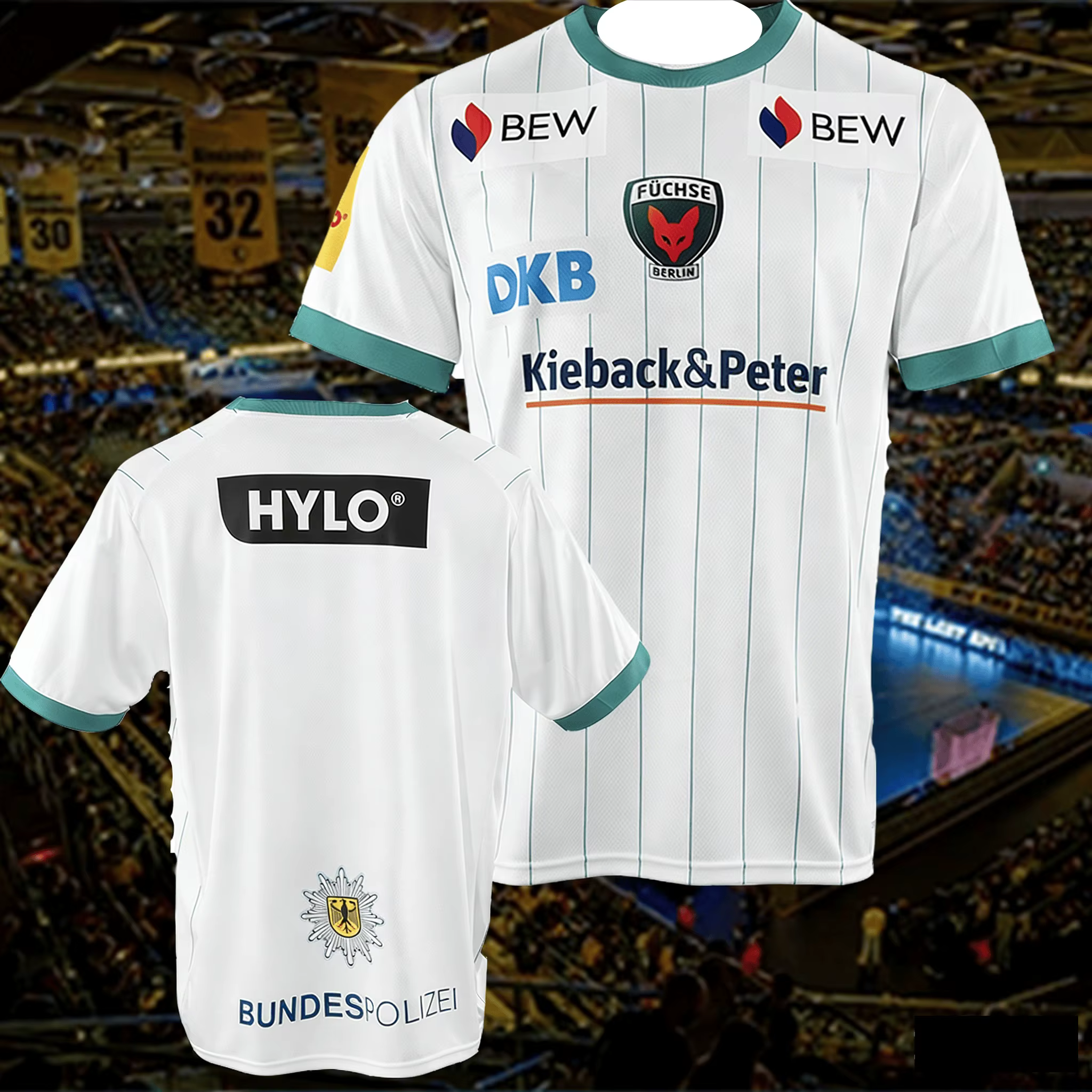 Nouveauté 2026 : FRISCH AUF! pour hommes T-shirt de handball Goppingen, vêtements de sport, surdimen