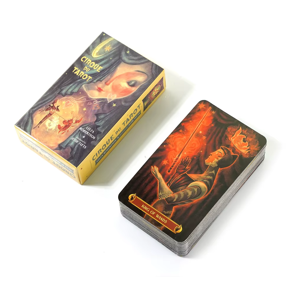 Cirque Du Tarot Decks 78 cartes Tarot Deck haute qualité Divination jeux de société jeux de divertis
