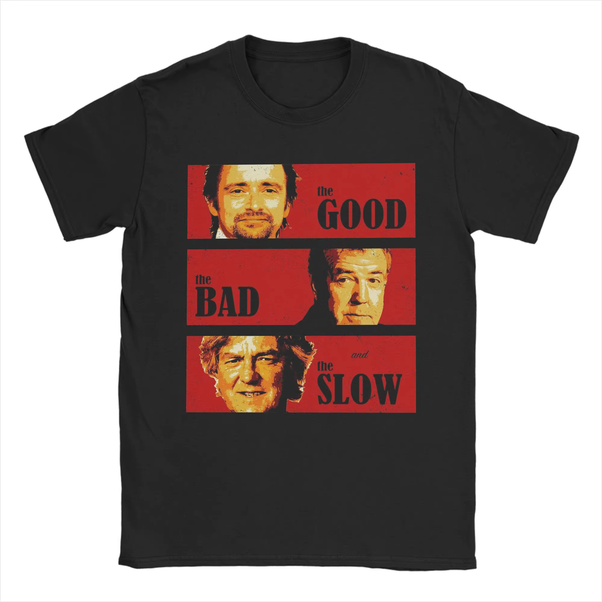 Jeremy Clarkson Hammond May hommage T-Shirt pour hommes le bon mauvais et lent nouveauté T-Shirt à m