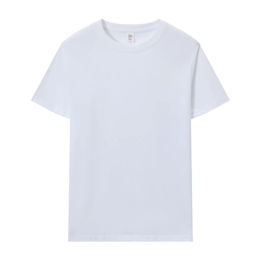 T-shirt à manches courtes et col rond pour hommes et femmes, haut décontracté, logo imprimé personna
