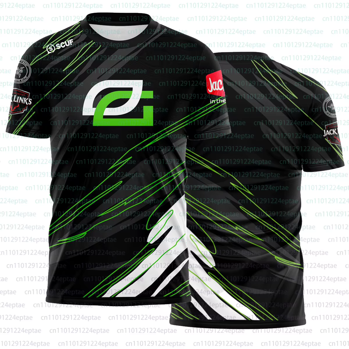 T-shirt respirant imprimé en 3D pour fans de l'équipe d'e-sport Team Esports Club 2026 OpTic TEXAS N