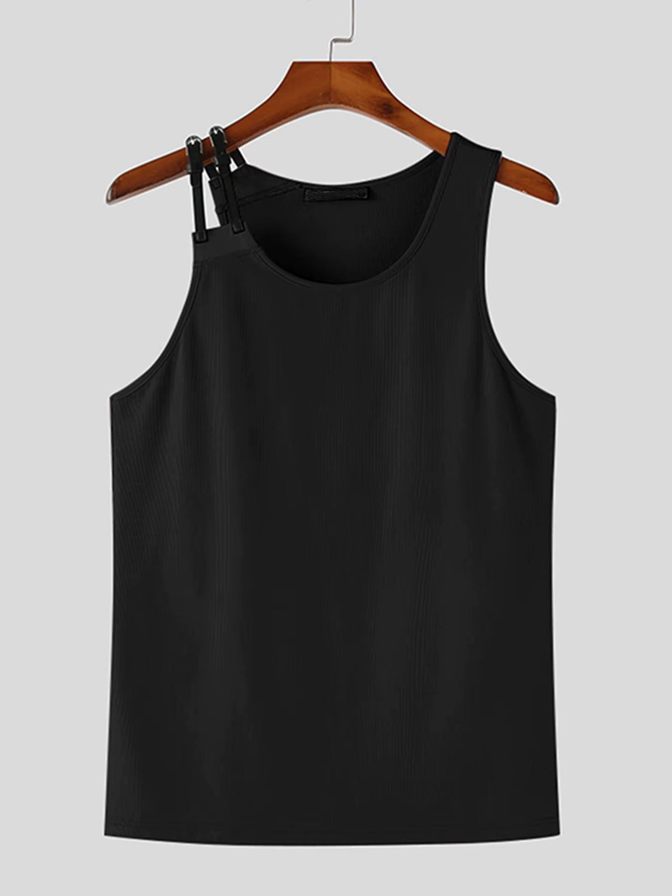 Débardeurs en coton sexy pour hommes, style streetwear hip-hop, t-shirts sans manches unis, débardeu